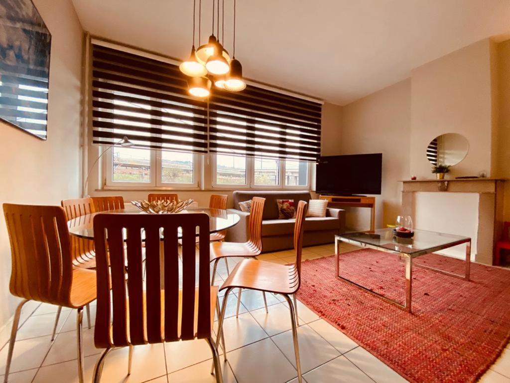 Fenetre Sur Le Standard De Liege Daire Ougree Dış mekan fotoğraf